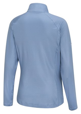 PING Jasmine Printed haut à manches longues femme, viola/blue indigo