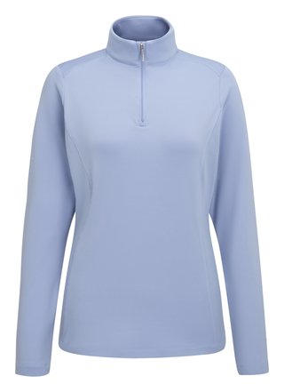 PING Aveline Half Zip dames polo manches longues, viola
