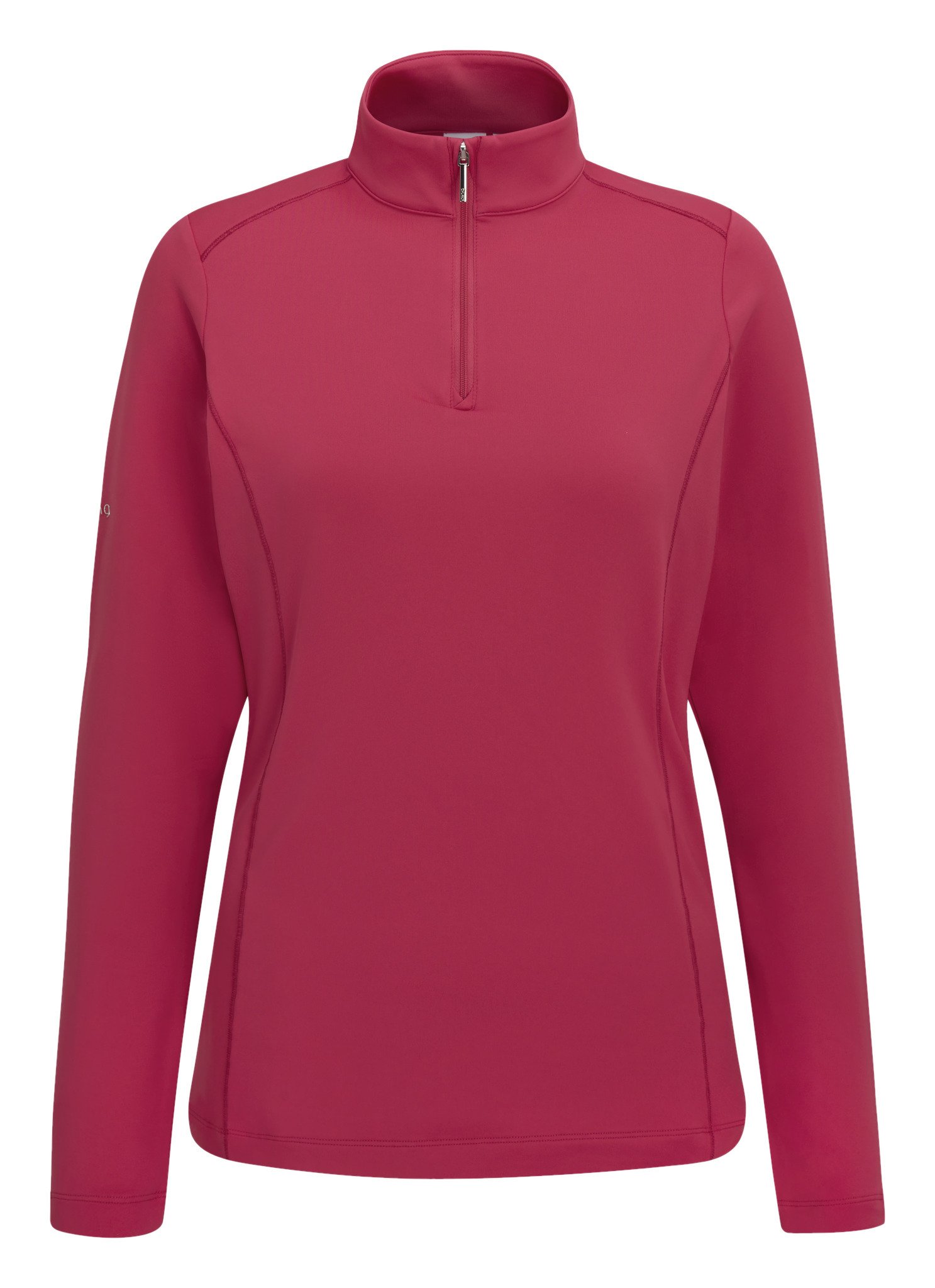 PING Aveline Half Zip dames shirt à manches longues, freesia