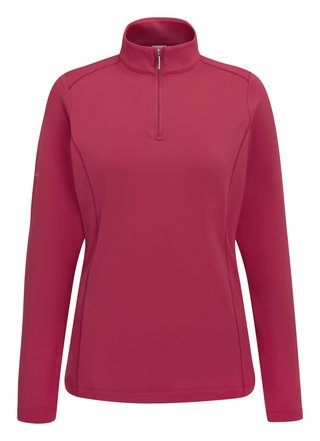 PING Aveline Half Zip dames shirt à manches longues, freesia