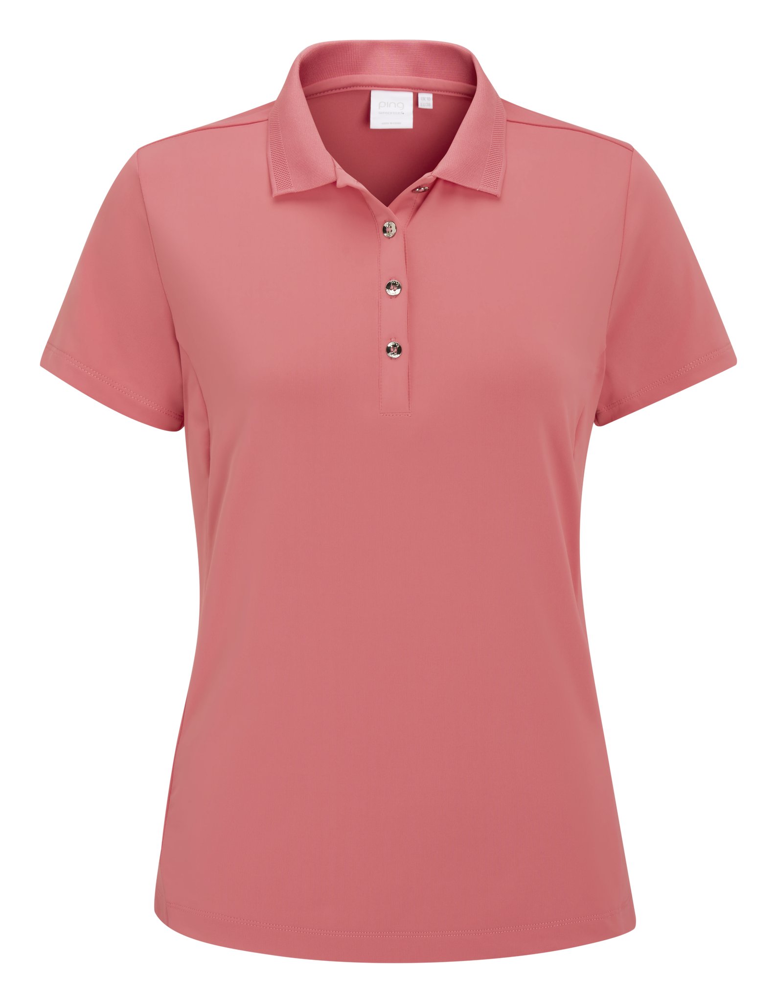 PING Sedona polo femme, coral blush