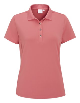PING Sedona polo femme, coral blush