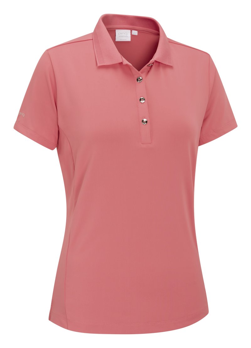 PING Sedona polo femme, coral blush
