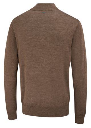 PING Dorset Quarter zip pull homme, café chiné
