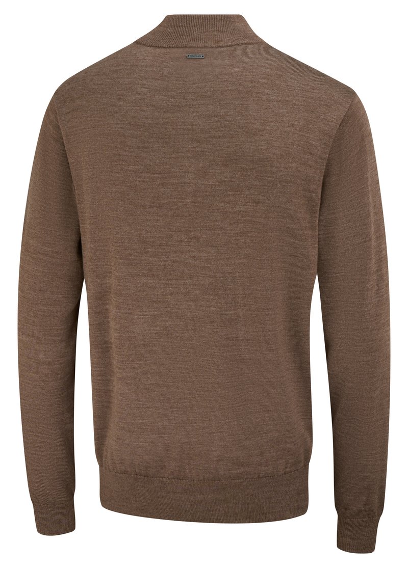 PING Dorset Quarter zip pull homme, café chiné