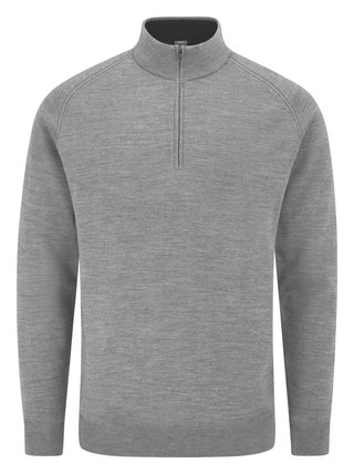PING Hugh pull homme mi-couche, french grey marl
