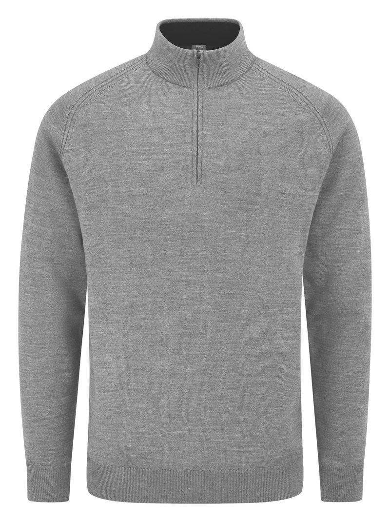 PING Hugh pull homme mi-couche, french grey marl