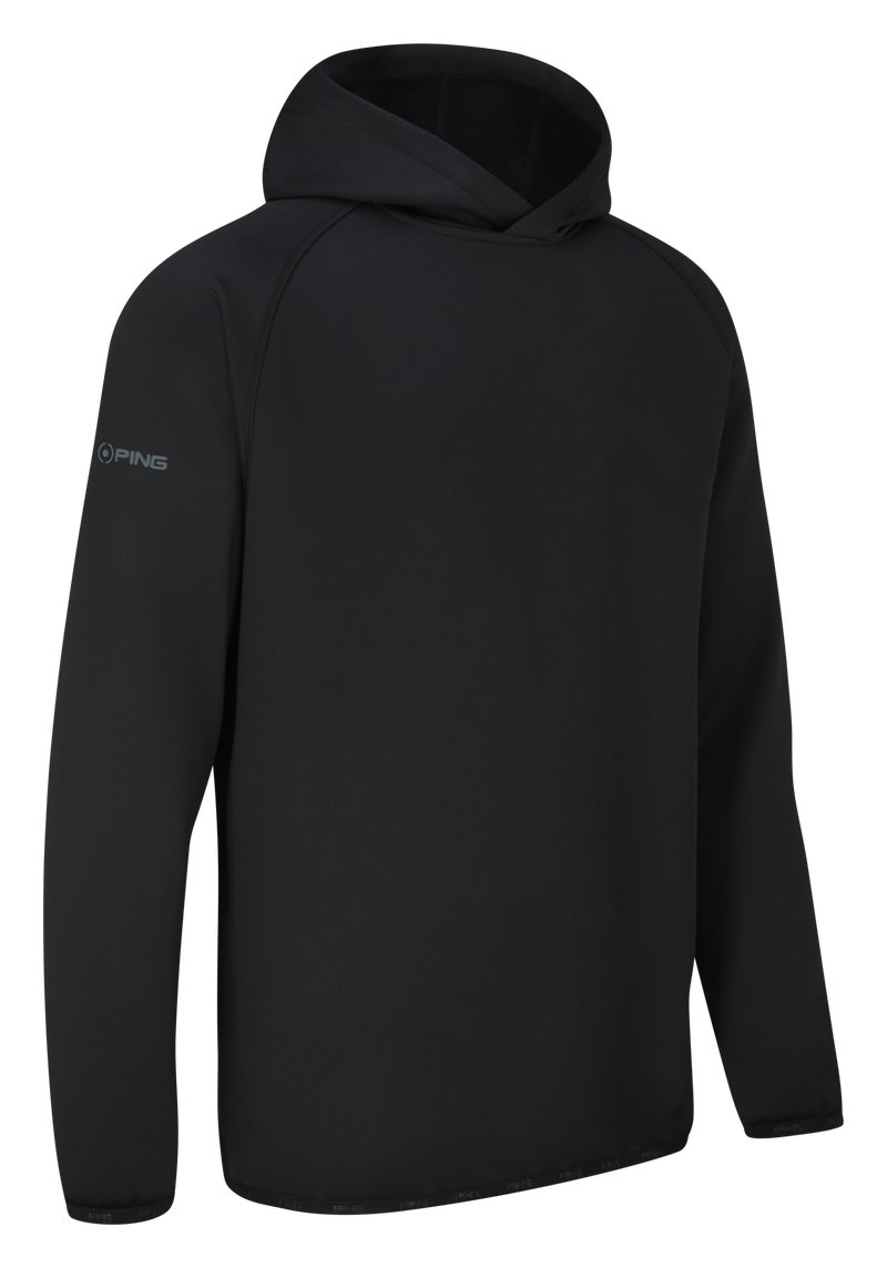 PING Saul sweat à capuche homme, noir