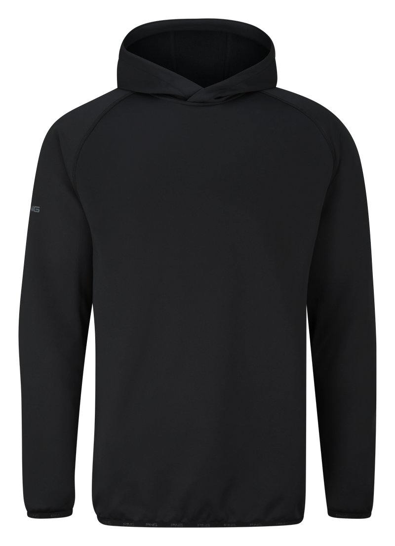 PING Saul sweat à capuche homme, noir
