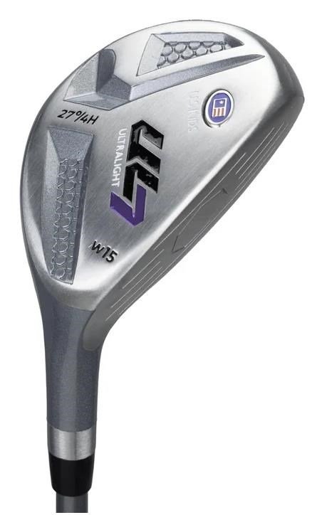U.S. Kids Golf UL7-54 (137cm) W15 5-Club set de golf junior, graphite, + sac trépied, marine