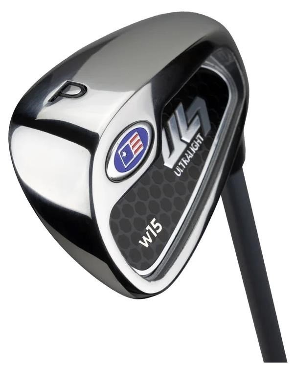 U.S. Kids Golf UL7-54 (137cm) W15 5-Club set de golf junior, graphite, + sac trépied, marine