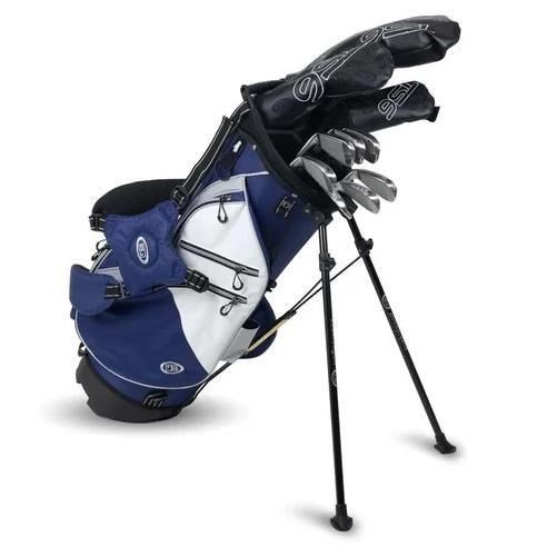 U.S. Kids Golf TS6-48 (122cm) set de golf junior 10 clubs, graphite, + stand bag, navy/white/grey