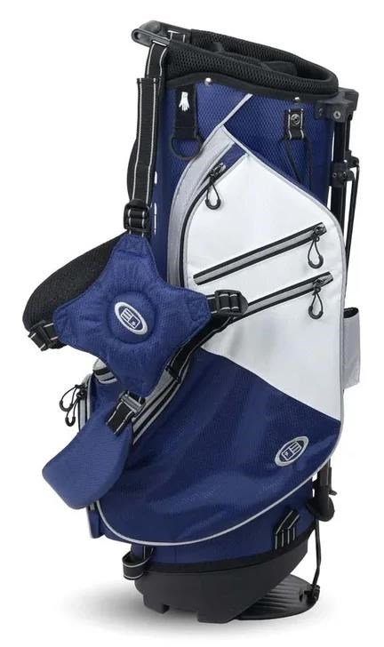 U.S. Kids Golf TS6-48 (122cm) set de golf junior 10 clubs, graphite, + sac trépied, navy/blanc/gris