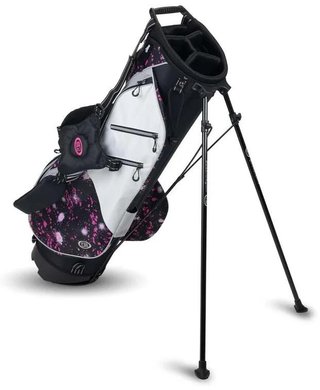 U.S. Kids Golf TS6-60 (152cm) stand bag junior, pink paint splatter