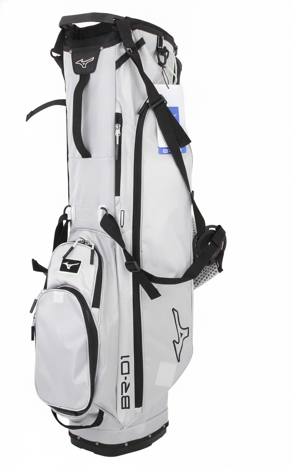 Mizuno BR-D1 stand bag, gris clair