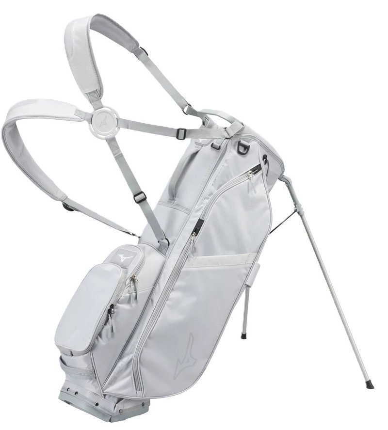 Mizuno BR-D3 stand bag, gris clair