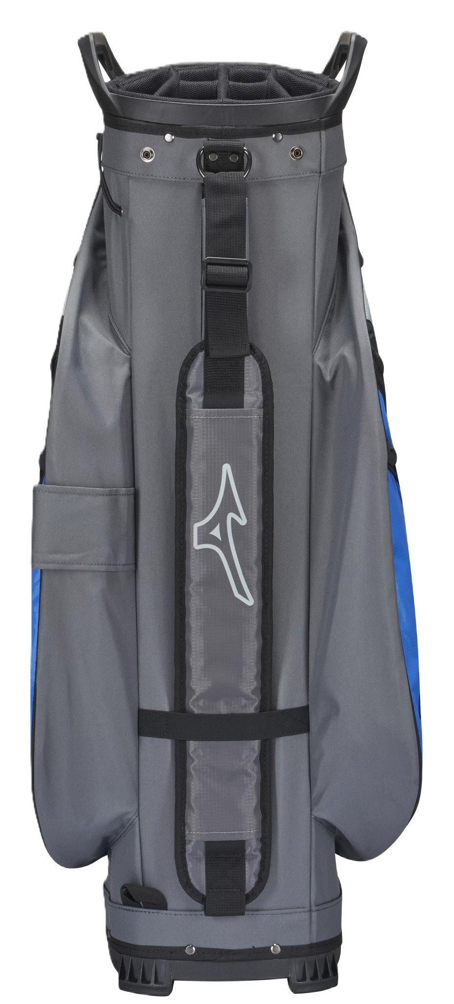 Mizuno 26 BR-D4 cart bag, bleu brillant/gris