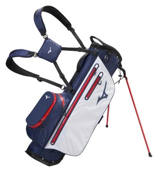 Mizuno BR-DRI stand bag, marine/rouge