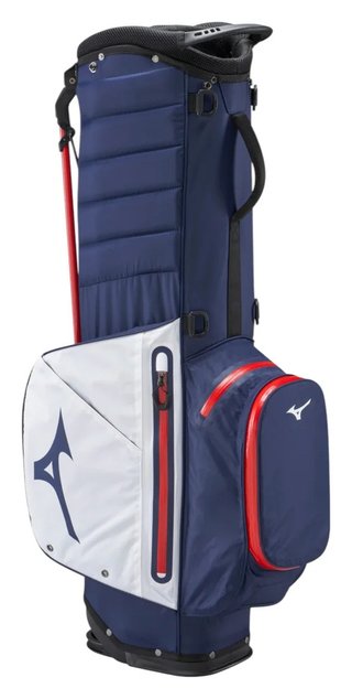 Mizuno BR-DRI stand bag, marine/rouge