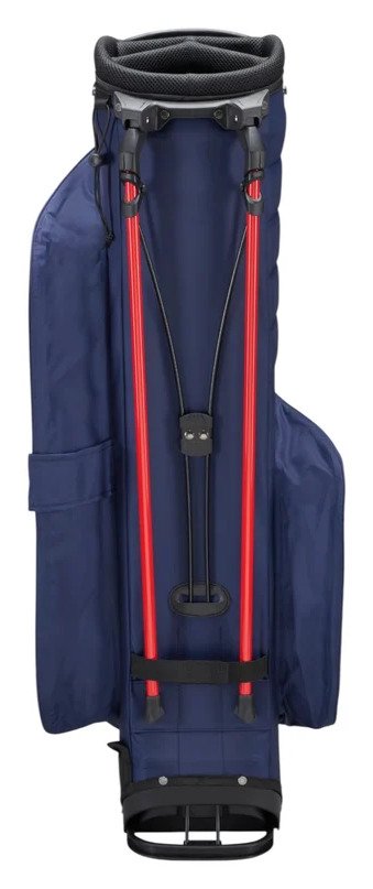 Mizuno BR-DRI stand bag, marine/rouge