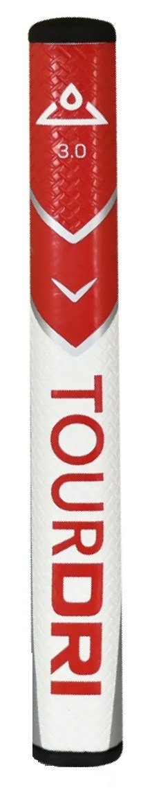 Masters Golf TourDri Flat Putter grip, Rouge/Large Flat