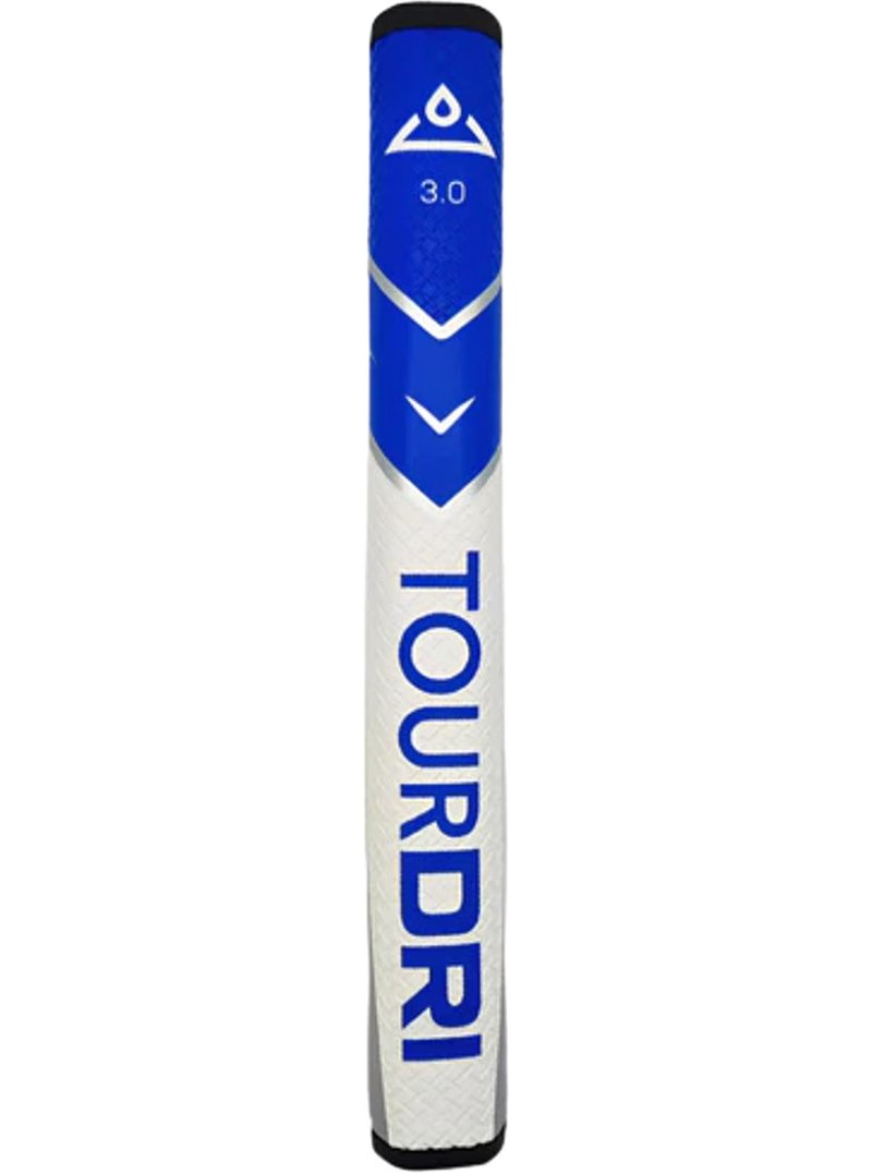 Masters Golf TourDri Flat Putter grip, bleu/large flat