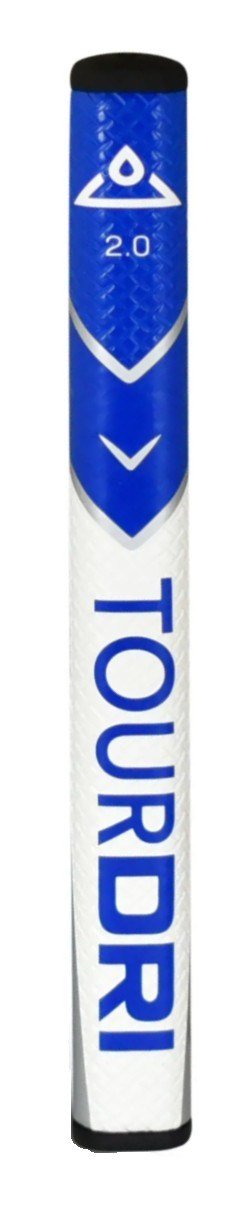 Masters Golf TourDri Flat Putter grip 2.0, bleu/medium flat