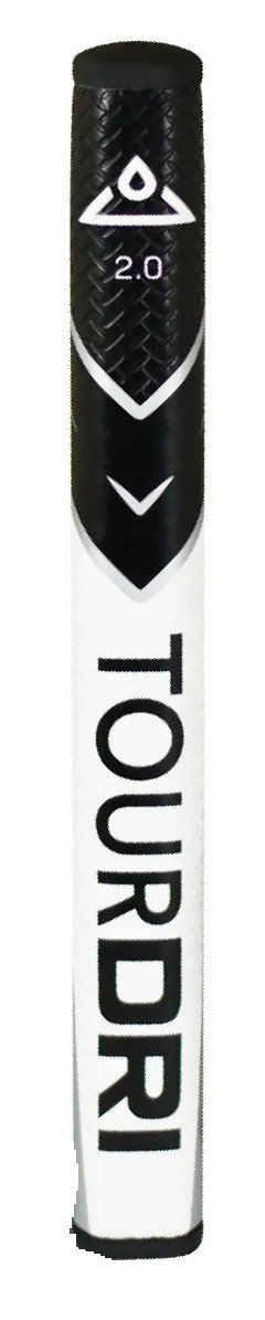 Masters Golf TourDri Flat Putter grip 2.0, noir/medium flat