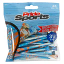 Pride Sports Special Edition Paint Splatter tees 83 mm (3 1/4"), bleu/orange, 45 pièces