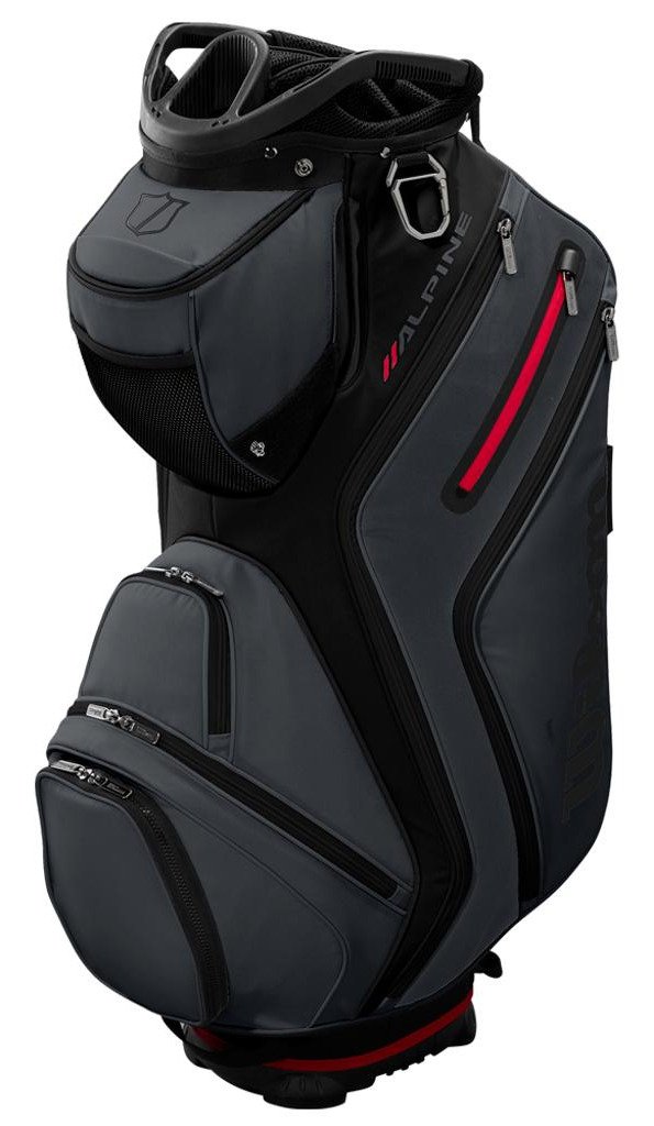Wilson Alpine cart bag, noir/gris