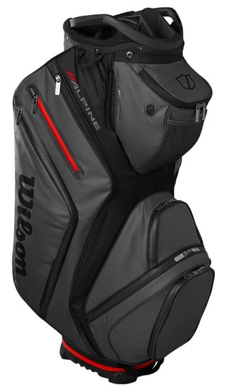 Wilson Alpine cart bag, noir/gris