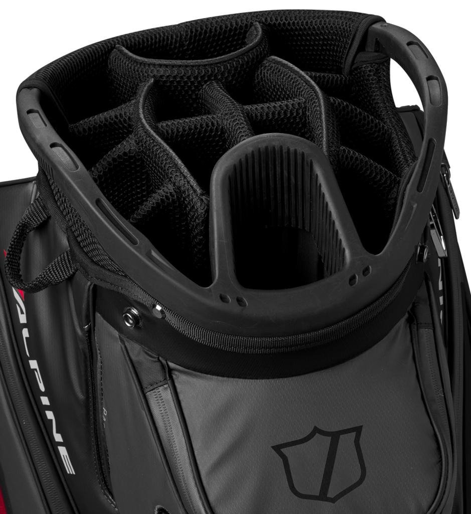 Wilson Alpine cart bag, noir/gris