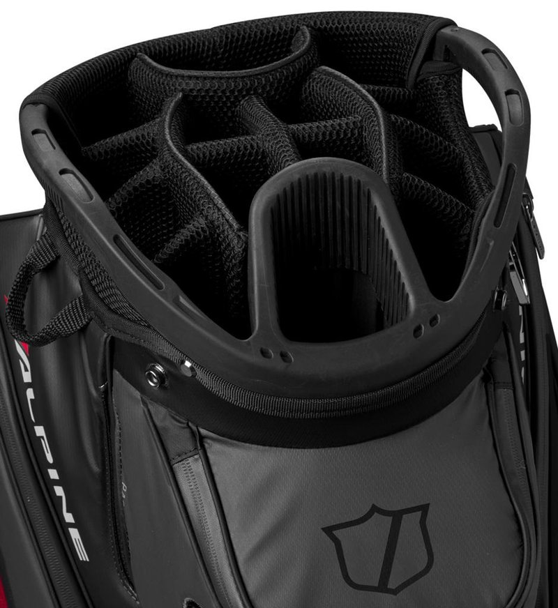 Wilson Alpine cart bag, noir/gris