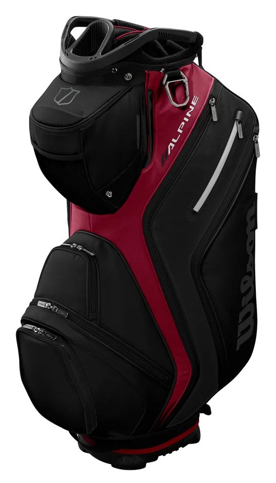 Wilson Alpine sac chariot, noir/rouge