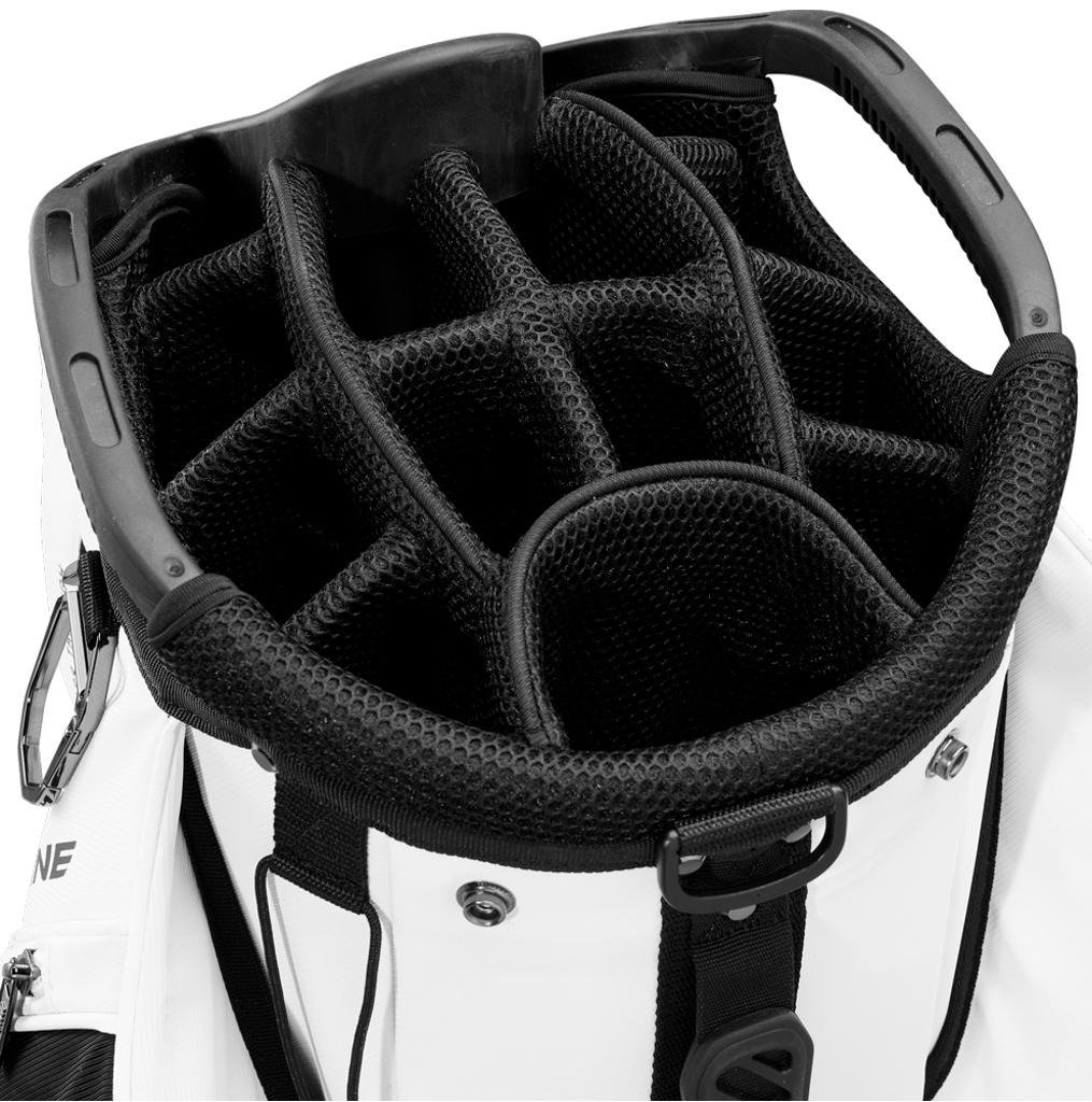 Wilson Alpine cart bag, blanc/noir