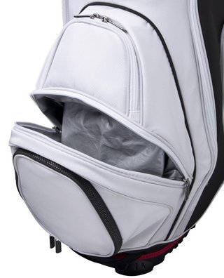 Wilson Alpine cart bag, blanc/noir