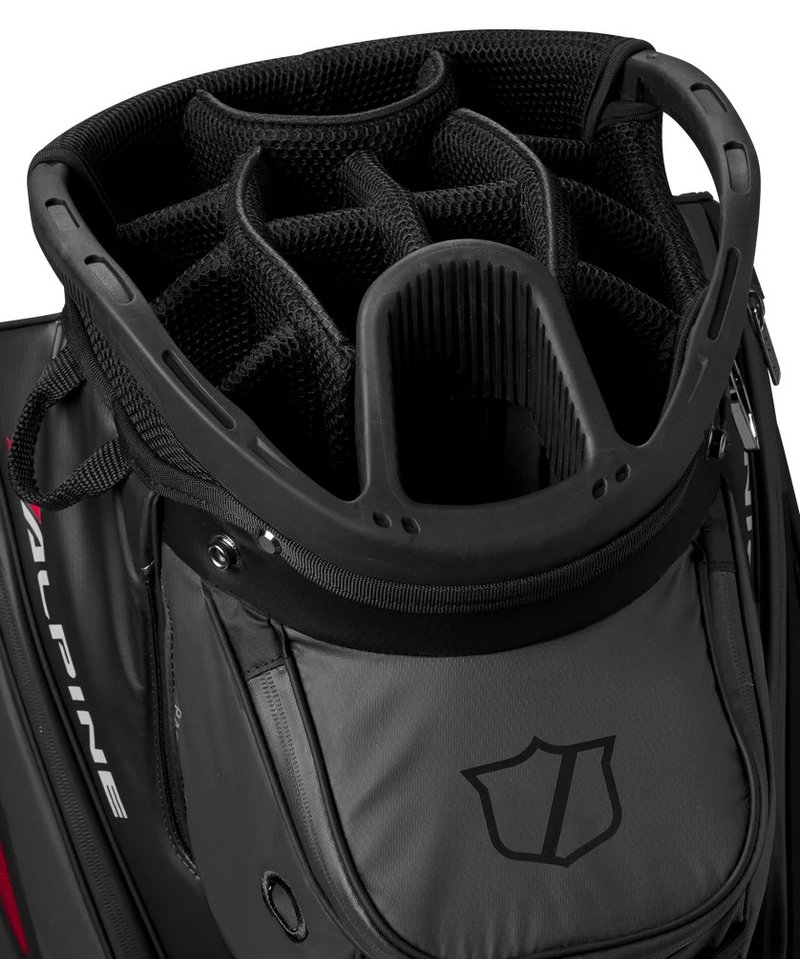 Wilson Alpine cart bag, noir/noir
