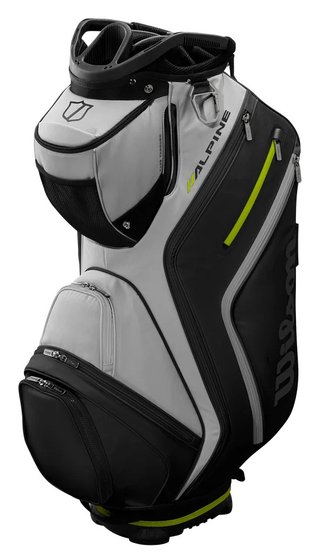 Wilson Alpine sac chariot, gris clair/noir