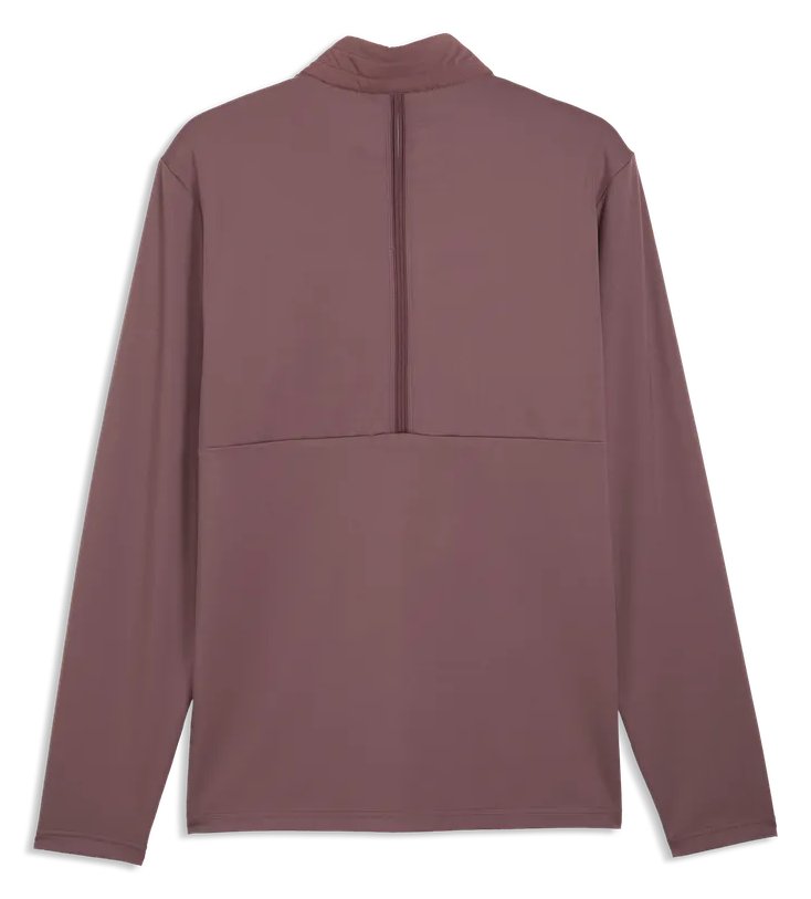 Puma Cloudspun Tech Hybrid 1/2 Zip veste homme, rich cocoa