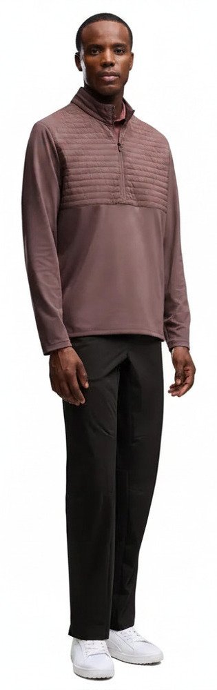 Puma Cloudspun Tech Hybrid 1/2 Zip veste homme, rich cocoa
