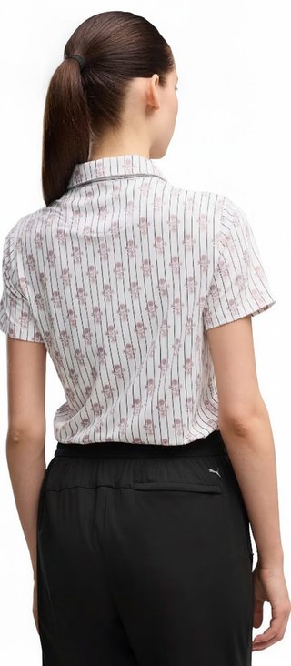 Puma Poppy polo femme, warm white