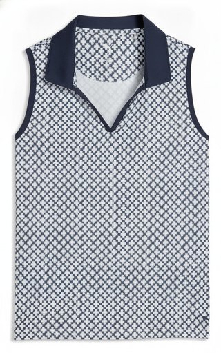 Puma Club Sleeveless polo femme, deep navy
