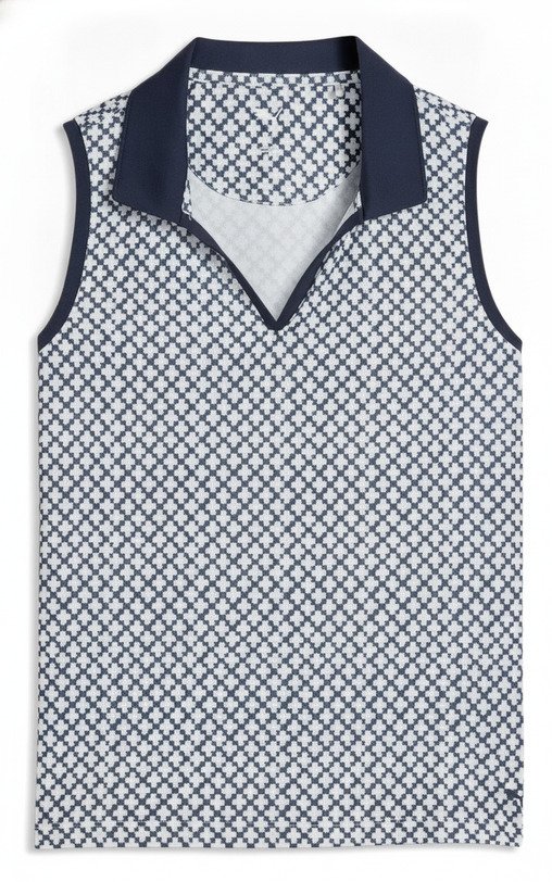 Puma Club Sleeveless polo femme, deep navy