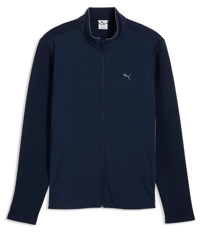 Puma Cloudspun Fleece Hybrid veste homme, deep navy