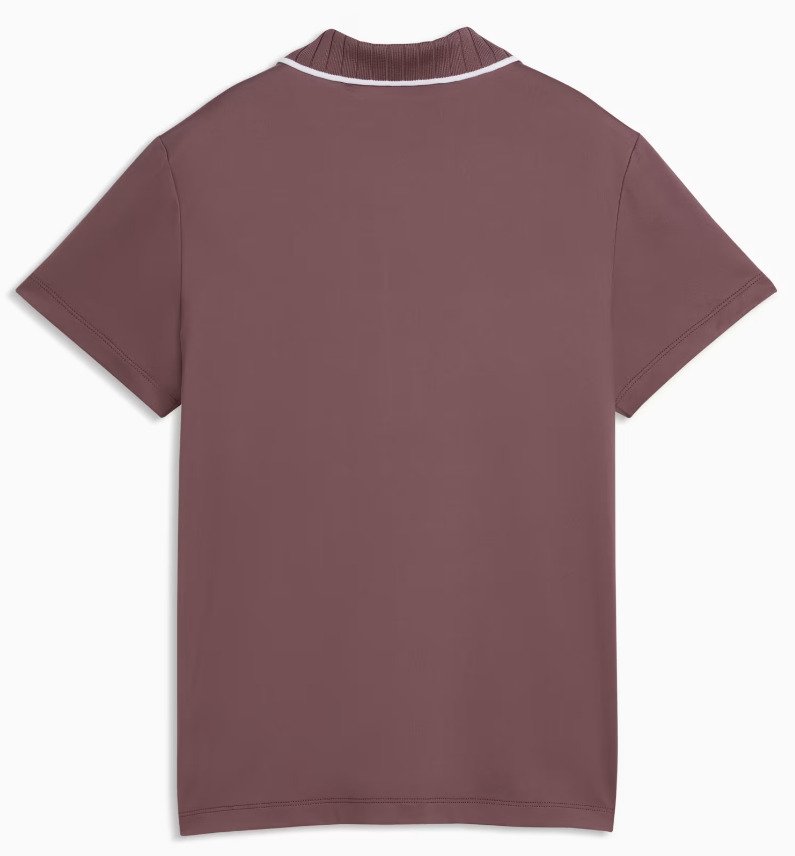Puma Cloudspun Bridges polo femme, rich cocoa