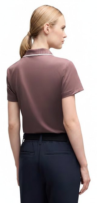 Puma Cloudspun Bridges polo femme, rich cocoa