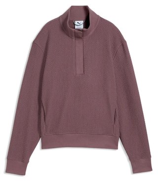 Puma Boulder 1/2 Zip sweatshirt femme, rich cocoa