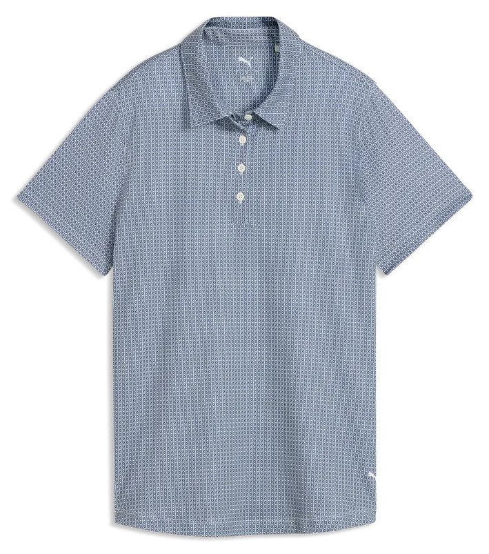 Puma Broken Links polo femme, deep navy