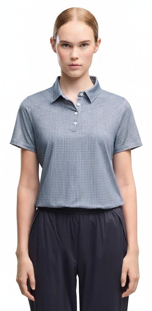 Puma Broken Links polo femme, deep navy