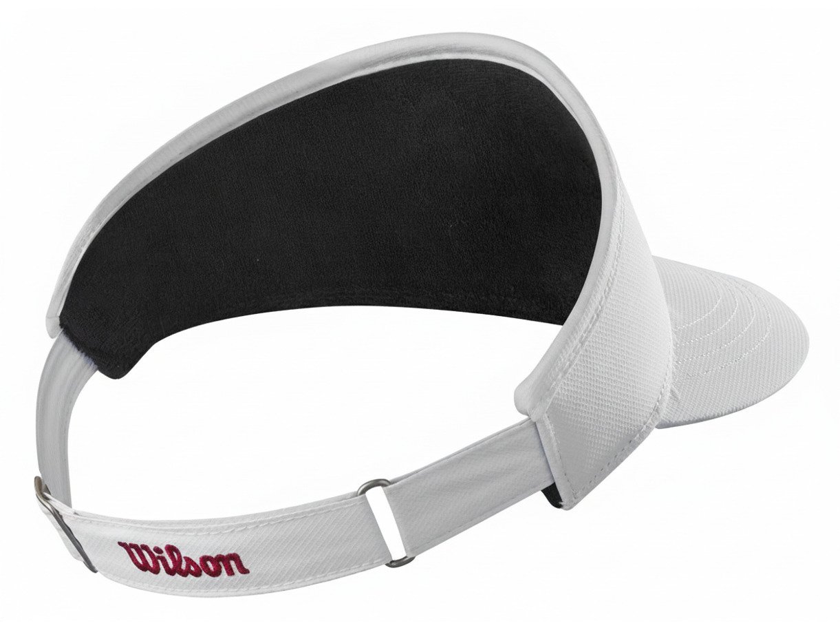 Wilson Tour visière, blanc/rouge